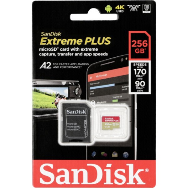 Sandisk Extreme Plus microSDXC 256GB